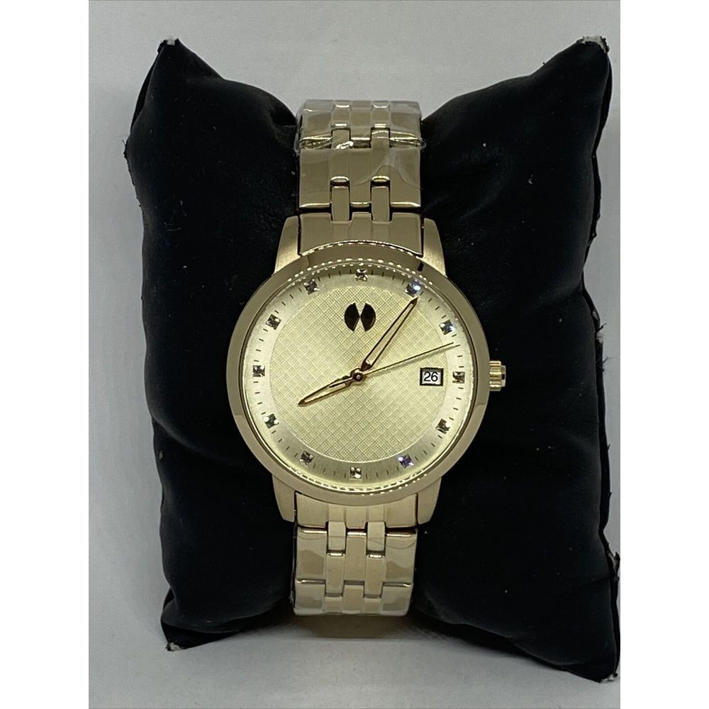 Watch Station WSI2002 Women's Stainless Steel Analog Dial Quartz Watch MP694